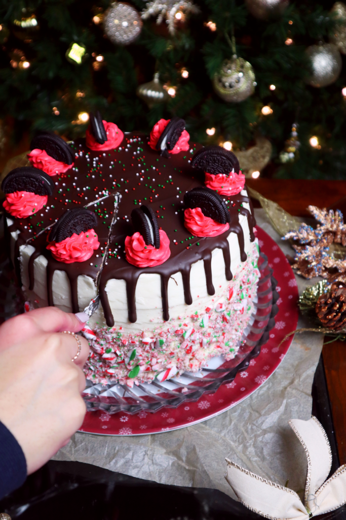 Christmas Candycane Cake