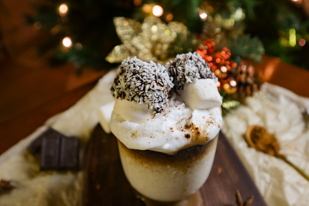 Coconut Chai Hot Chocolate