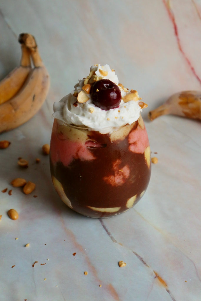 Banana Split Parfait