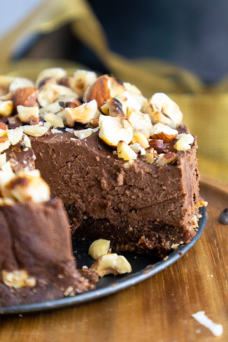 No Bake Nutella Cream Pie With Chocolate Crust