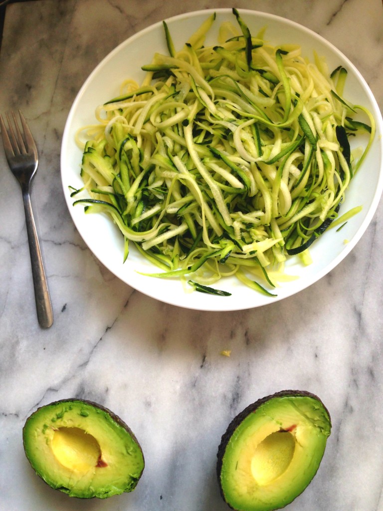 Avocado Zucchini Noodles