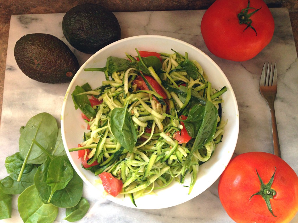 Avocado Zucchini Noodles