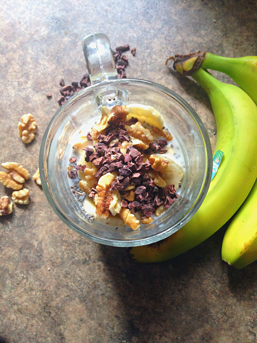 Gluten Free Overnight Oats (Chunky Monkey)