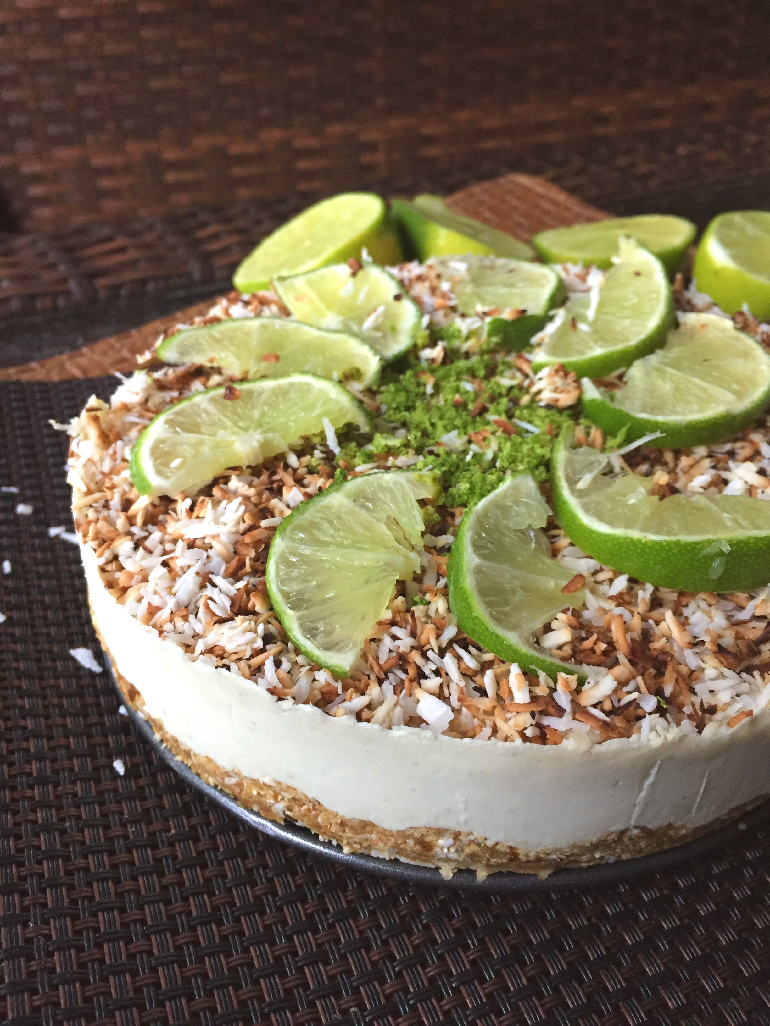 Key Lime Vegan Raw Cheesecake Recipe