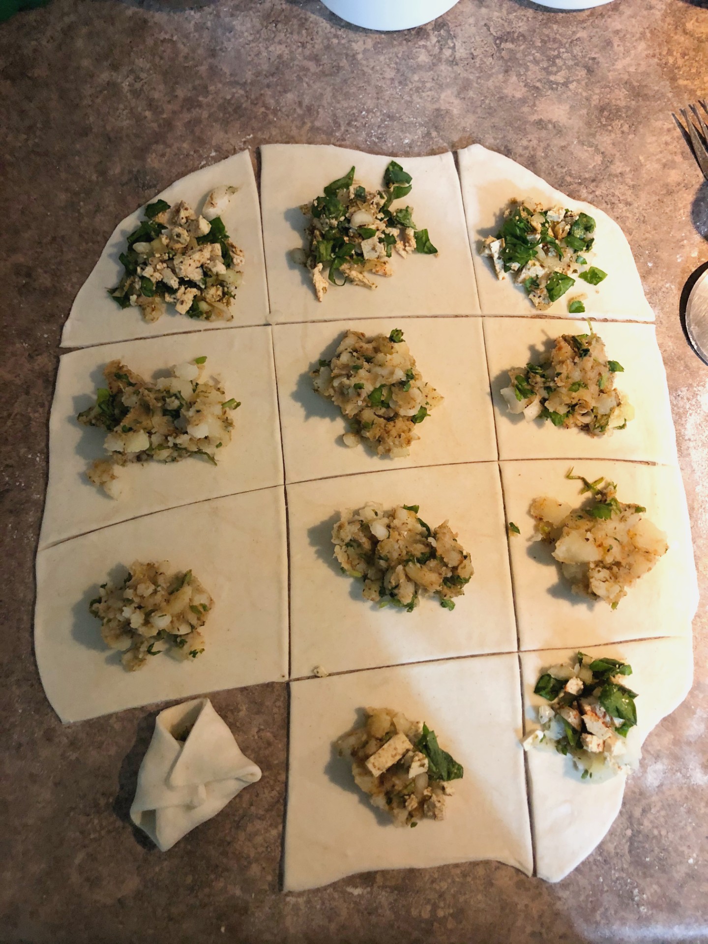 Easy Baked Vegan Potato Puffs