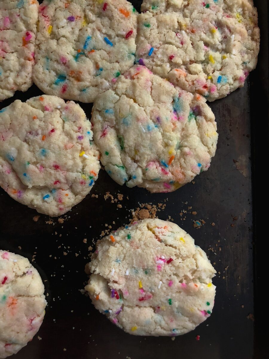 Vegan Rainbow Cookies