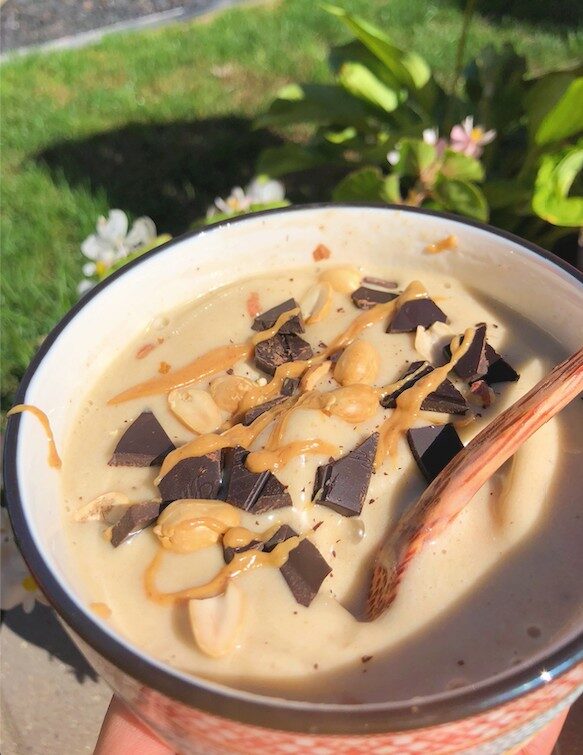 Raw Vegan Snickers Ice Cream Recipe