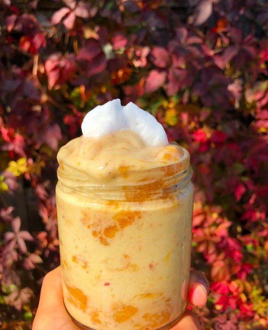 Homemade Fresh Peach Ice Cream Recipe