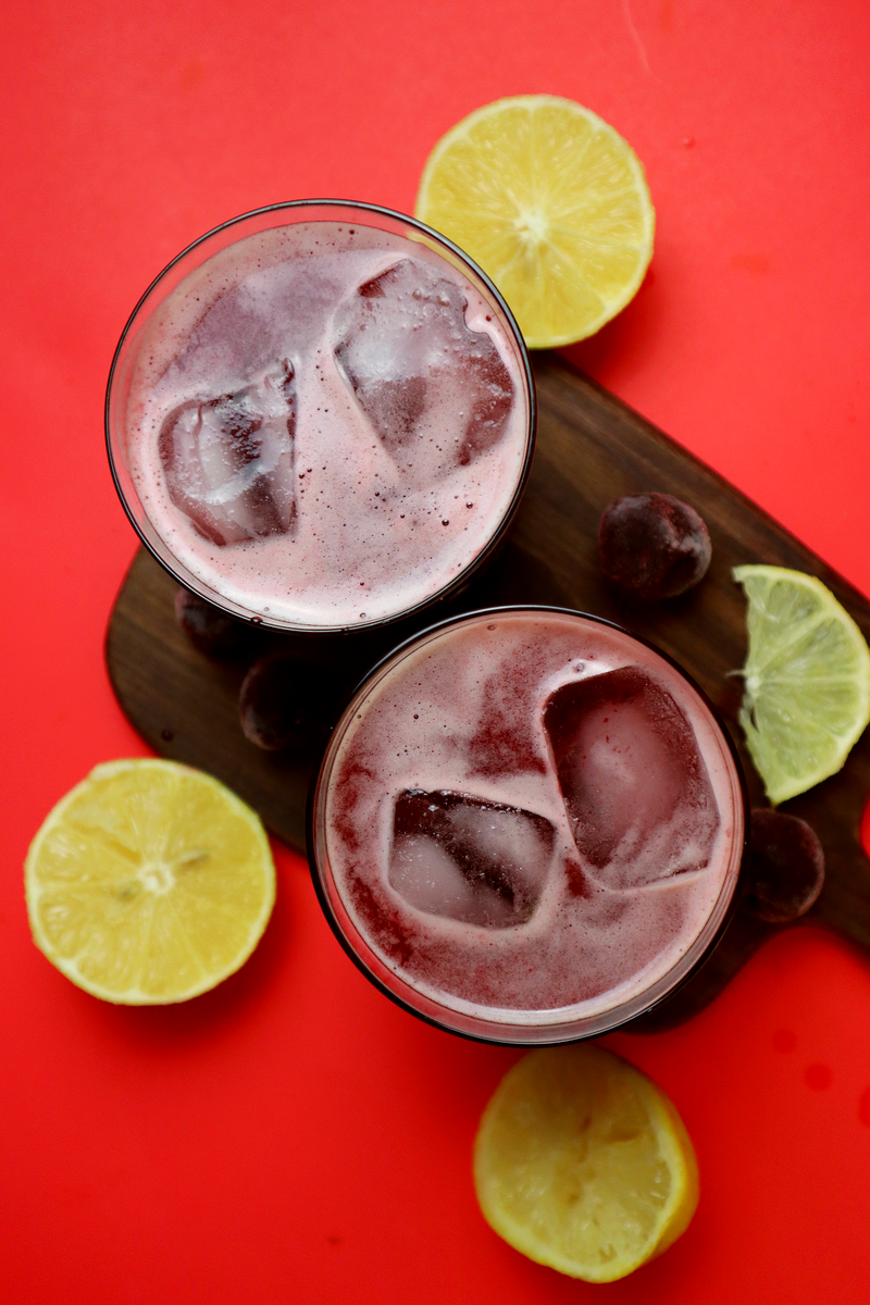 Homemade Double Berry Lemonade Recipe