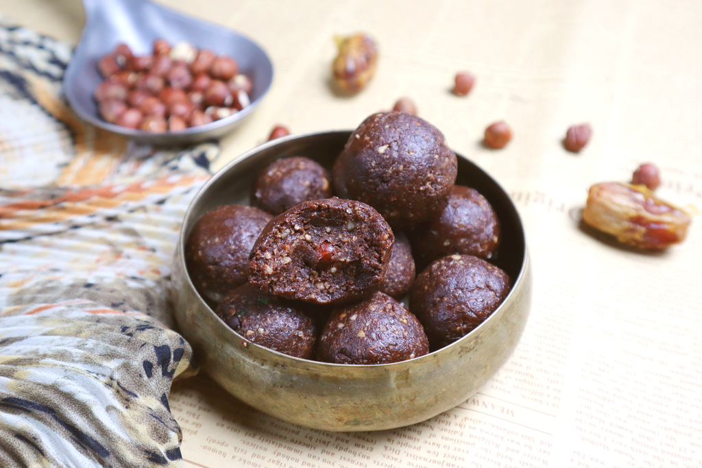 Healthy Nutella Cookie Dough Balls Recipe