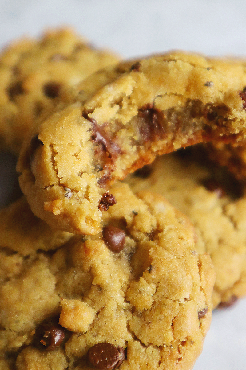 Eggless Chocolate Chip Cookie Recipe (Browned Butter)