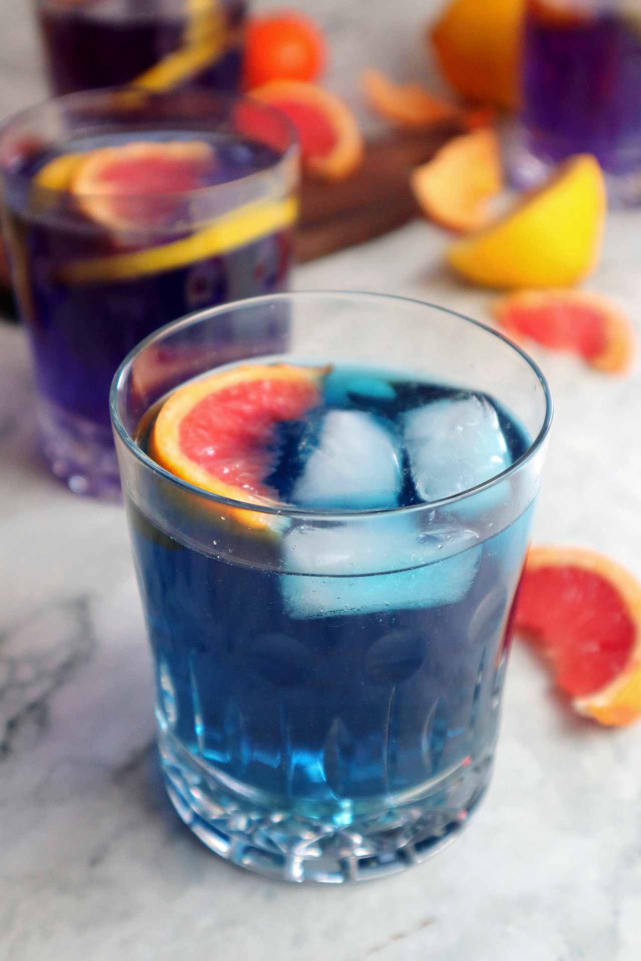 Butterfly Pea Flower Tea Recipe - The Coconut Mama