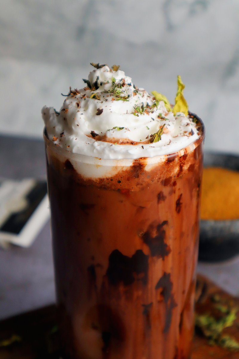 Peppermint Iced Mocha Latte Recipe (Starbucks)