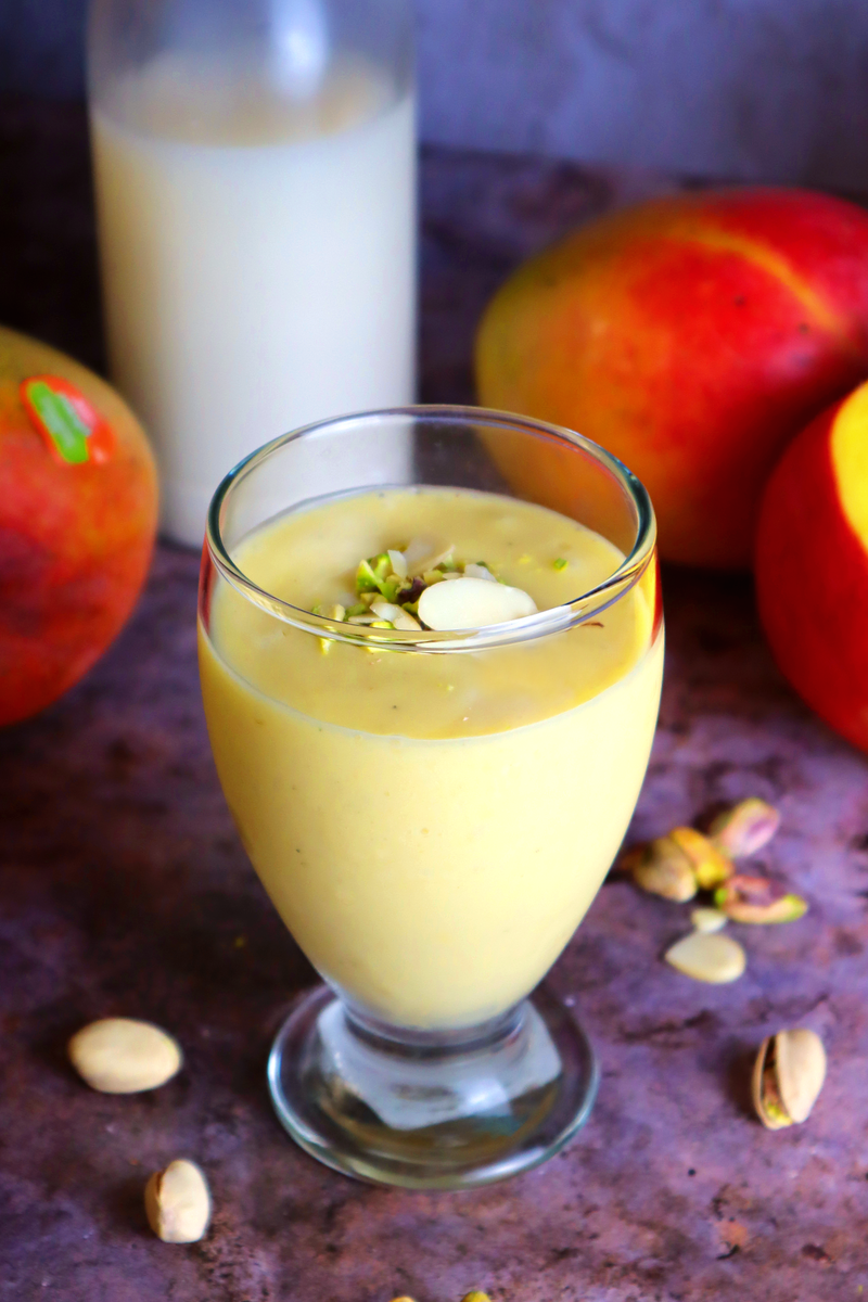 Mango Lassi Recipe Using Mango Pulp