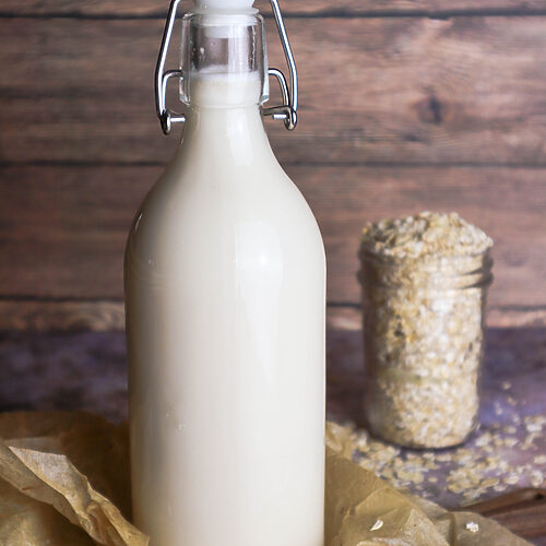 Glass Milk Bottles - Plant-Based Cooking