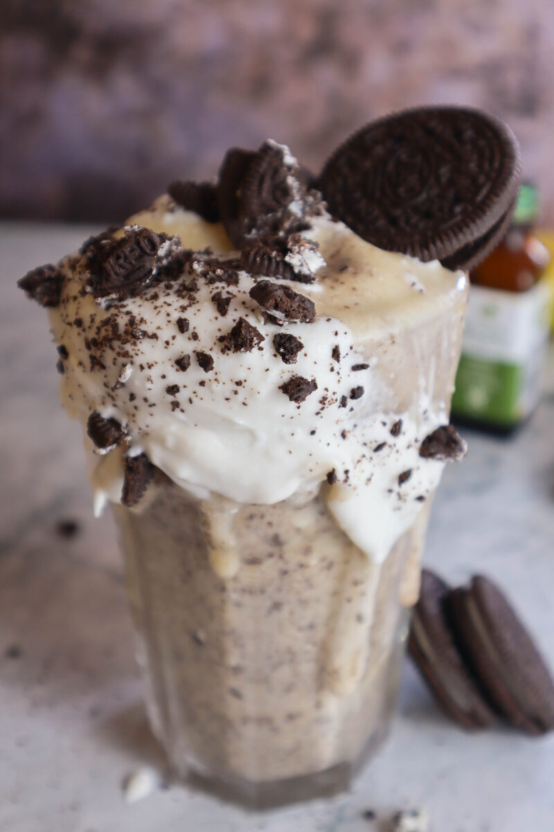 Thick Oreo Milkshake Recipe Without Ice Cream