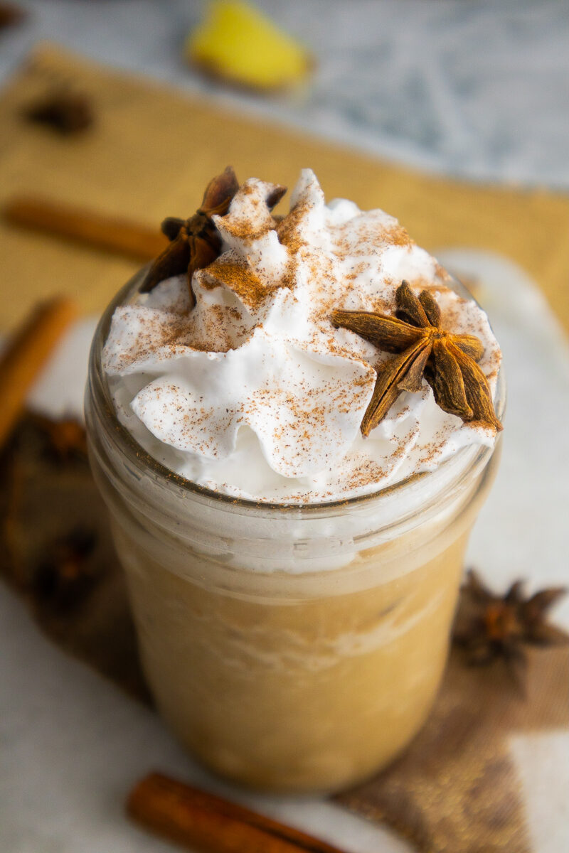 Copycat Starbucks Pumpkin Spice Frappuccino