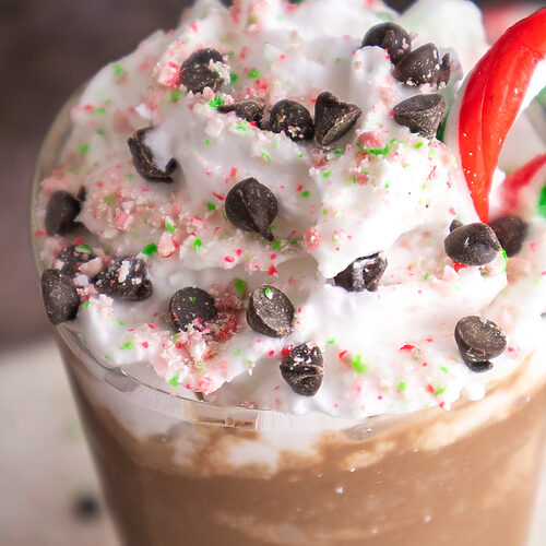 DIY Starbucks Gingerbread Frappuccino 