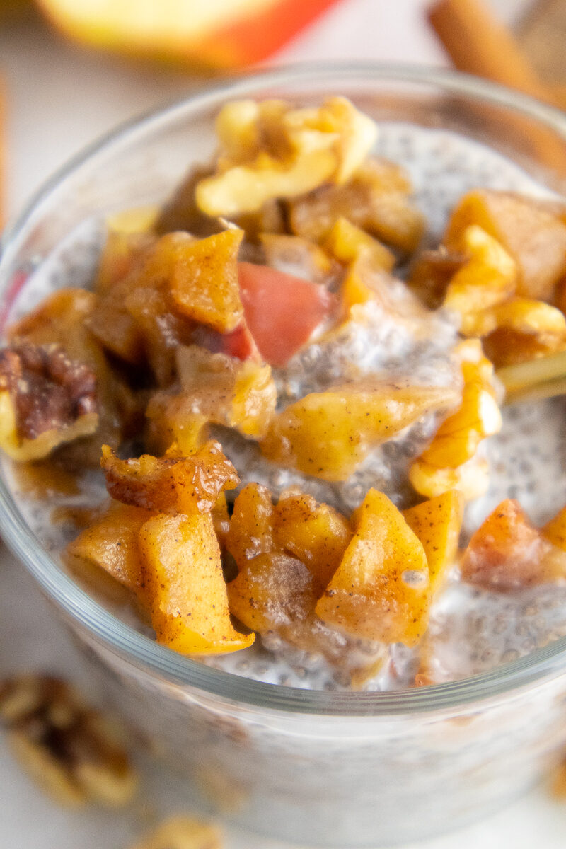 Apple Pie Chia Pudding