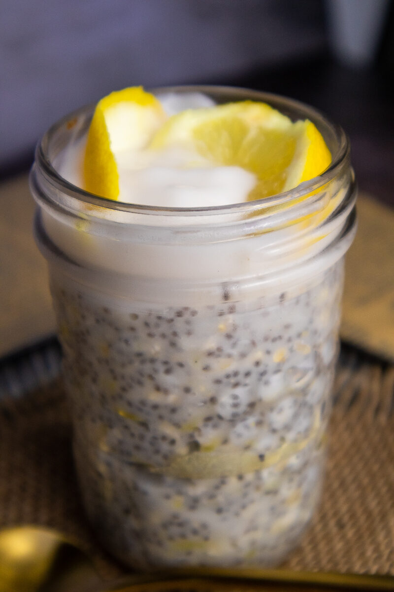 Lemon Yogurt Chia Parfait