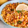 Masala Corn Chaat Recipe (Indian Spiced Street Corn)