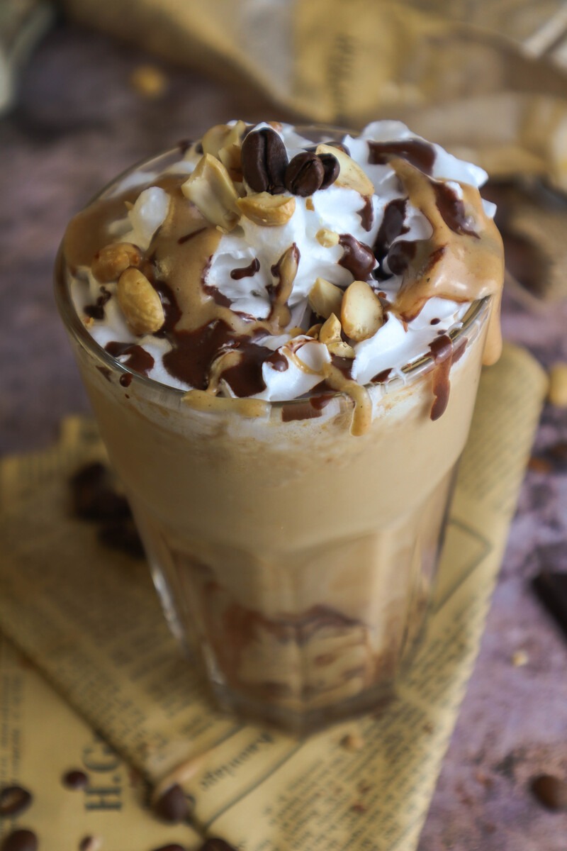 Starbucks Snickers Frappuccino Recipe (Secret Menu)