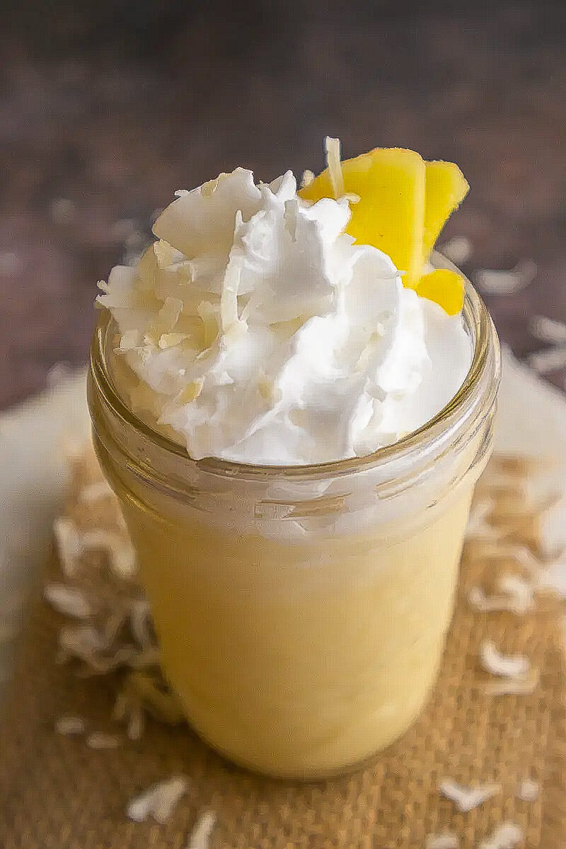 Vegan Virgin Pina Colada Recipe (Non-Alcoholic)